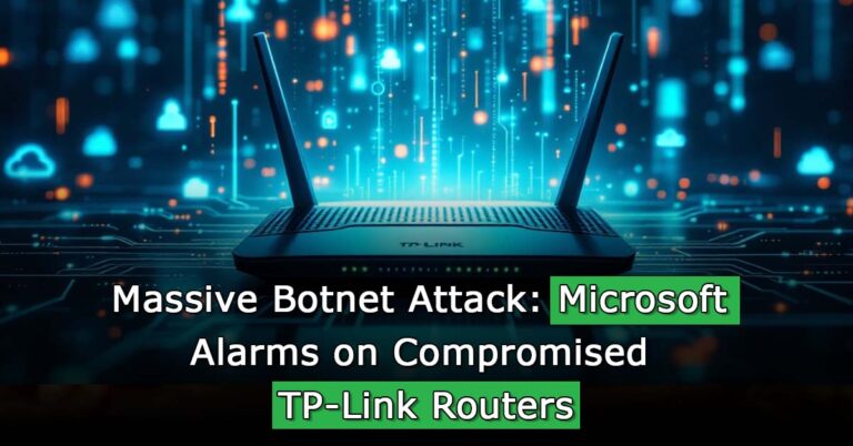 Microsoft hacked TP-Link routers botnet used in Azure attacks